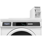  Maytag Commercial Laundry Coin Drop 6.7 cu. ft. Electric Front Loading Commercial Dryer MDE28PDCZW IMAGE 3