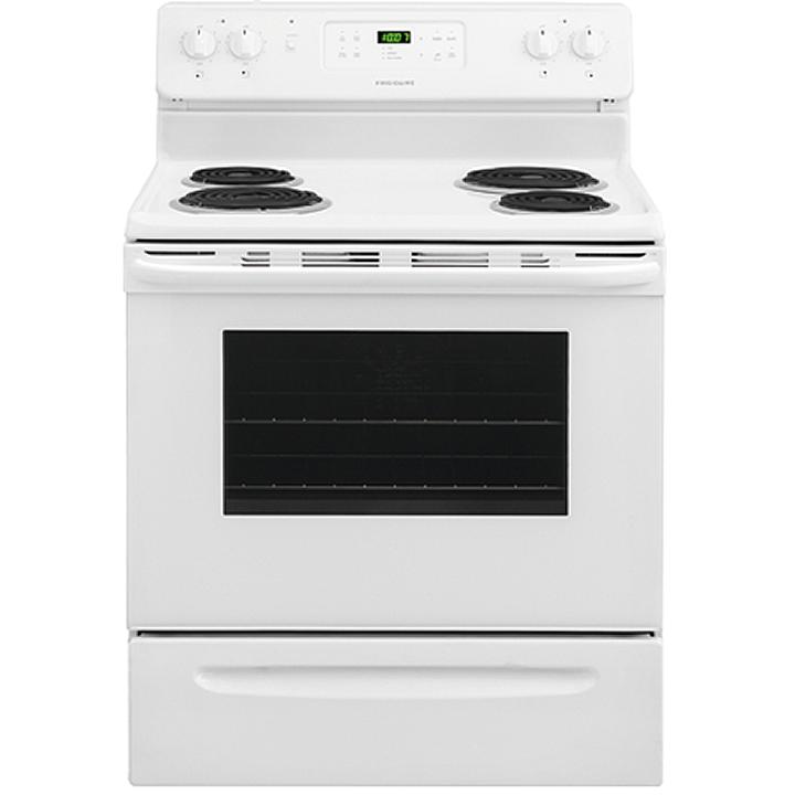  Frigidaire 30-inch Freestanding Electric Range LFEF3016NW IMAGE 1