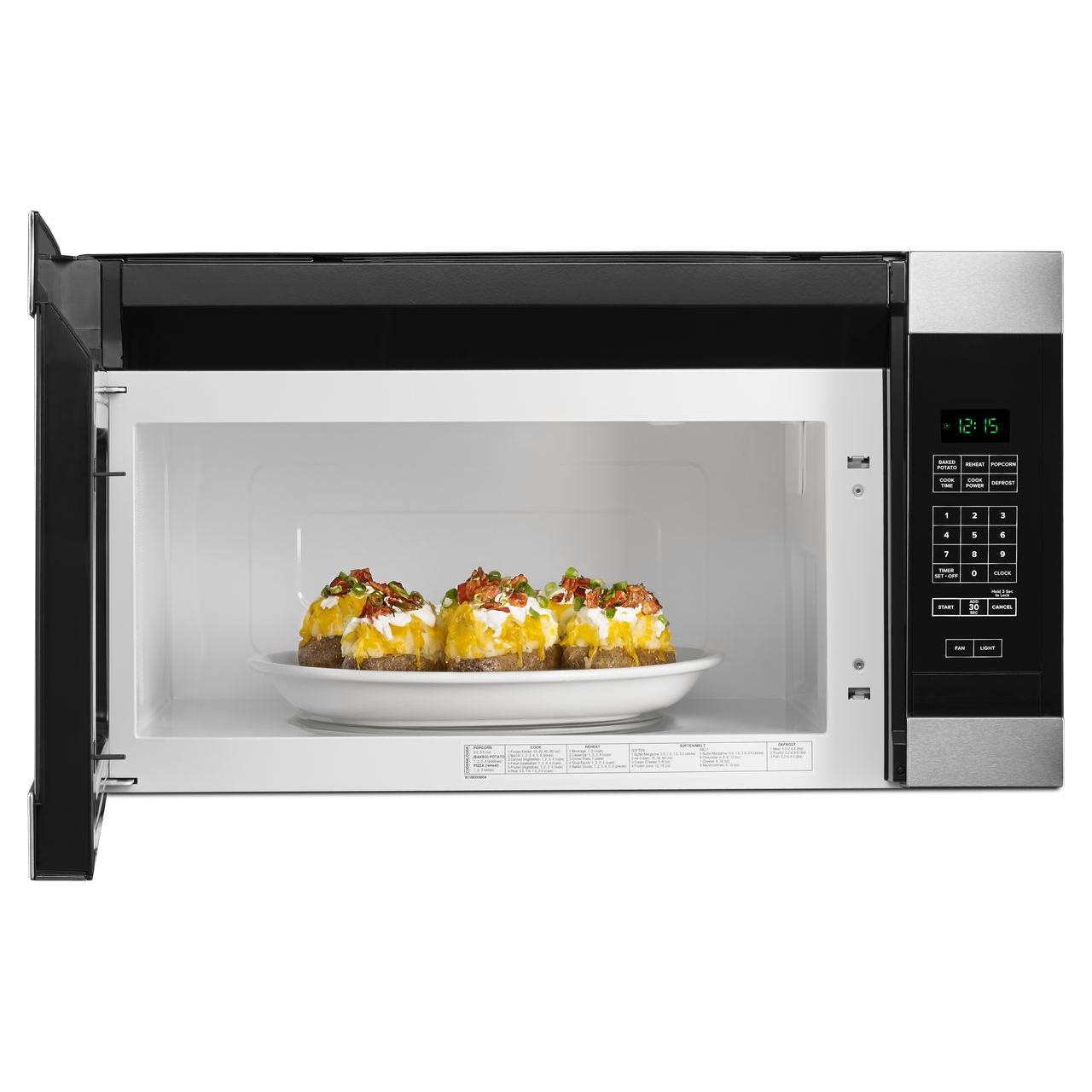  Amana 30-inch, 1.6 cu. ft. Over-the-Range Microwave Oven YAMV2307PFS IMAGE 6