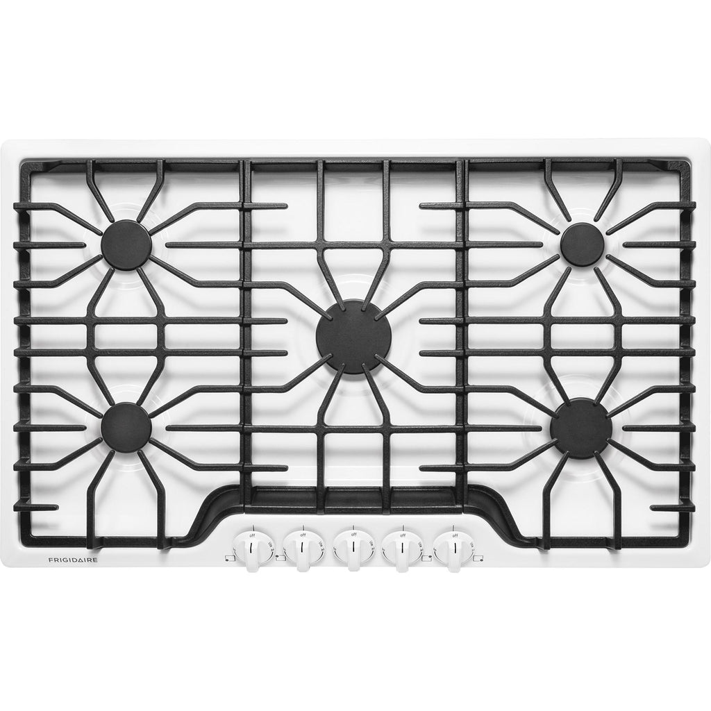  Frigidaire 36-inch Built-In Gas Cooktop FFGC3626SW IMAGE 1