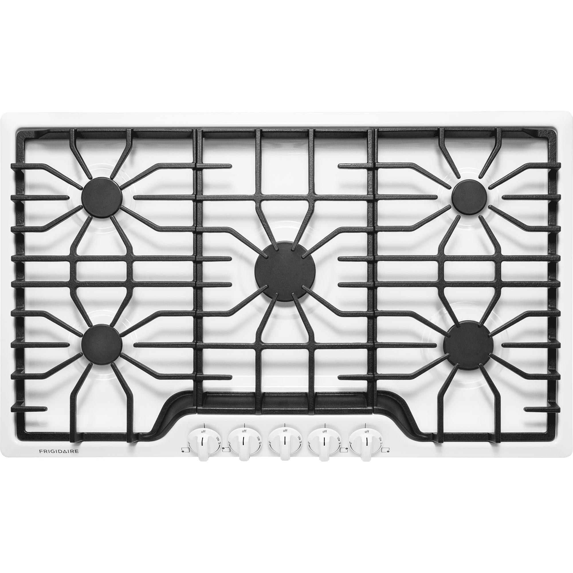  Frigidaire 36-inch Built-In Gas Cooktop FFGC3626SW IMAGE 1