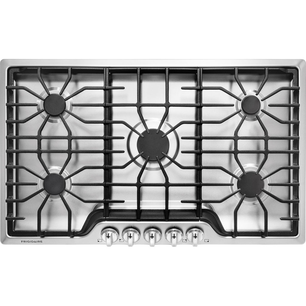  Frigidaire 36-inch Built-In Gas Cooktop FFGC3626SS IMAGE 1