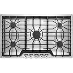  Frigidaire 36-inch Built-In Gas Cooktop FFGC3626SS IMAGE 1