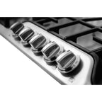  Frigidaire 36-inch Built-In Gas Cooktop FFGC3626SS IMAGE 6