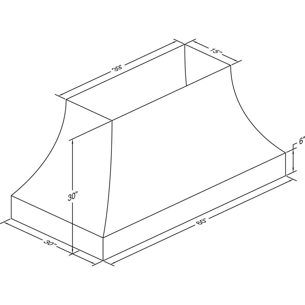  Vent-A-Hood 60-inch Ceiling Mount Range Hood JDIH460/C3SS IMAGE 2
