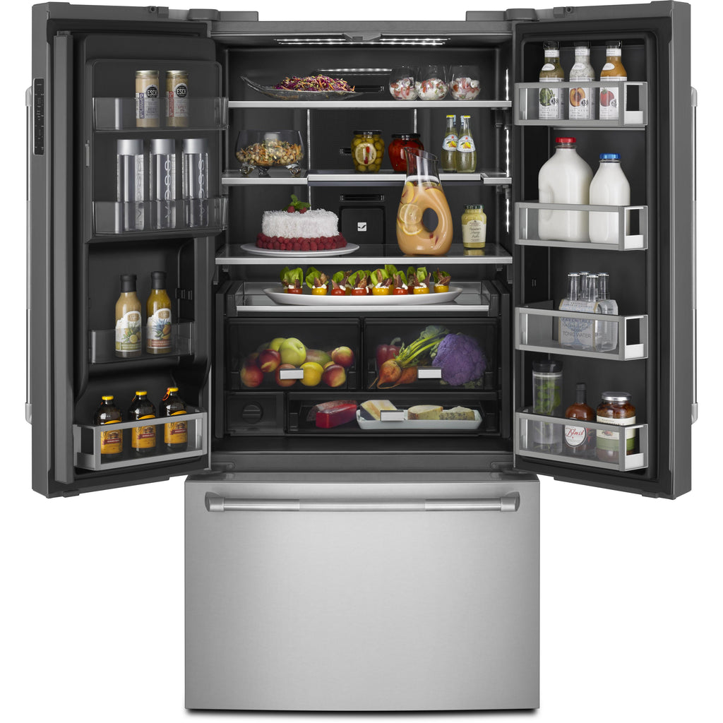  JennAir 36-inch, 23.8 cu. ft. Counter-Depth French 3-Door Refrigerator with Ice and Water JFFCC72EFP IMAGE 3