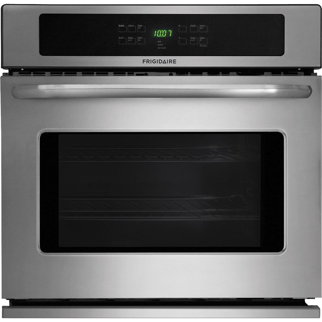  Frigidaire 27-inch, 3.8 cu. ft. Built-in Single Wall Oven FFEW2725PS IMAGE 1