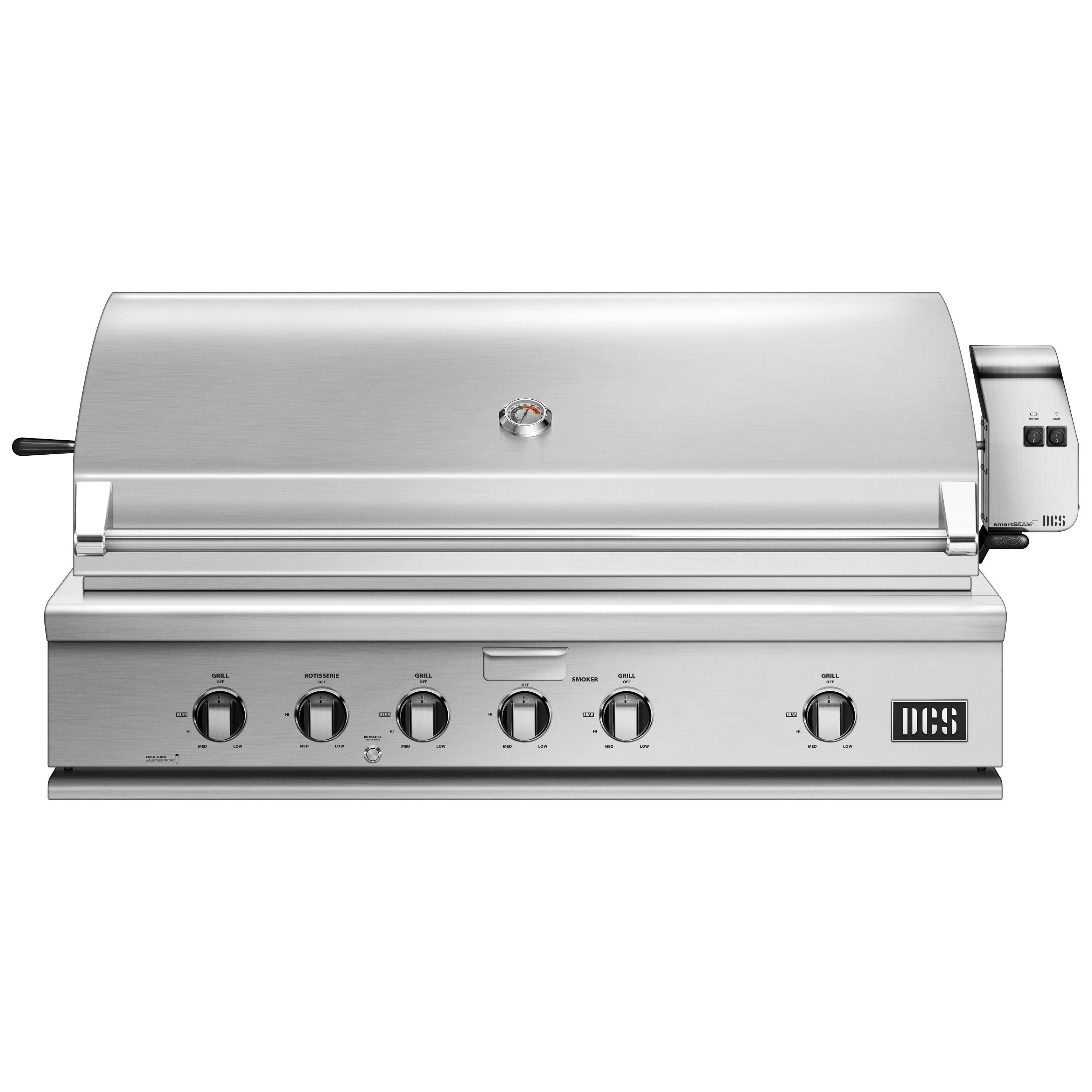  DCS Series 7 48in Built-in Gas Grill with Rotisserie BH1-48R-L IMAGE 1