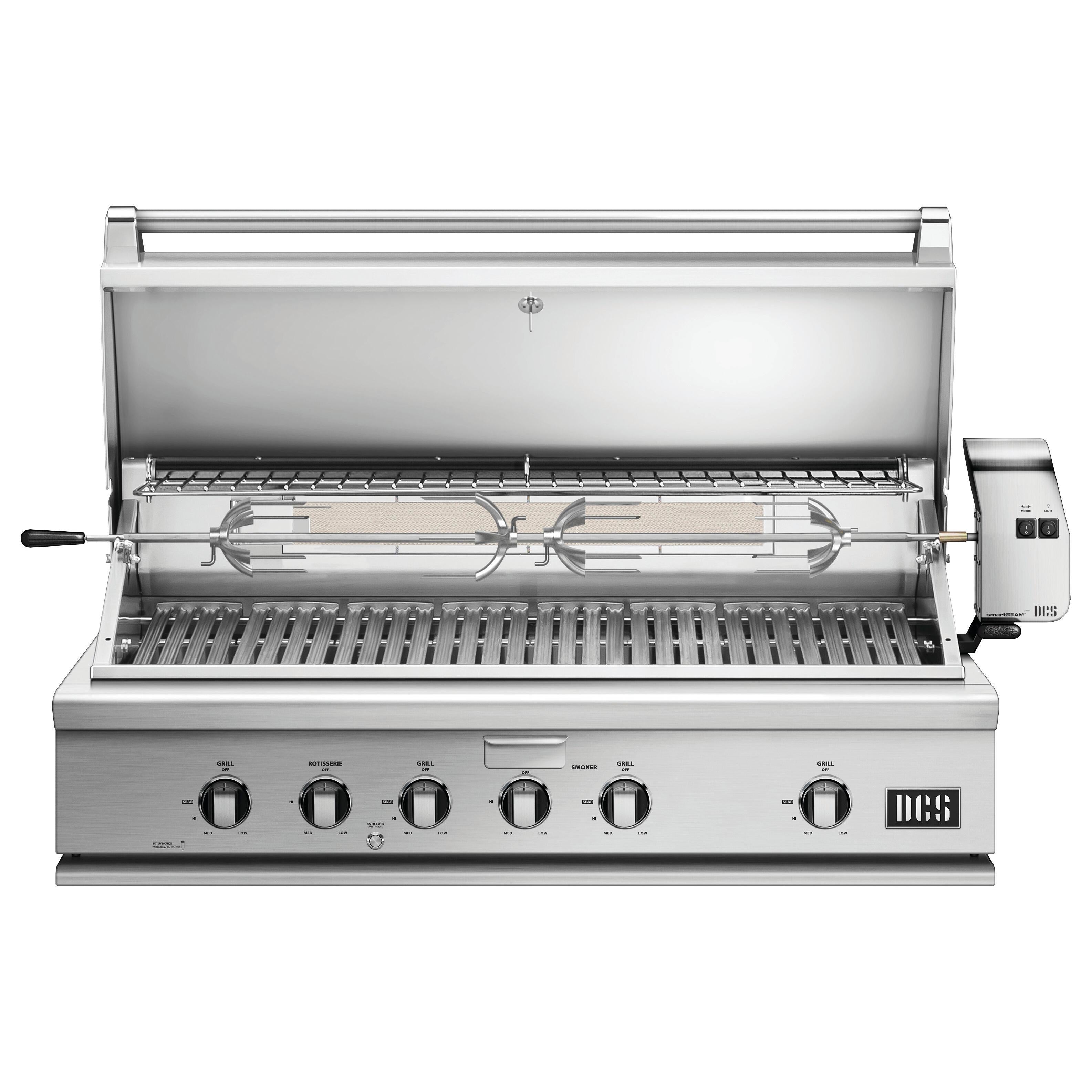  DCS Series 7 48in Built-in Gas Grill with Rotisserie BH1-48R-L IMAGE 2