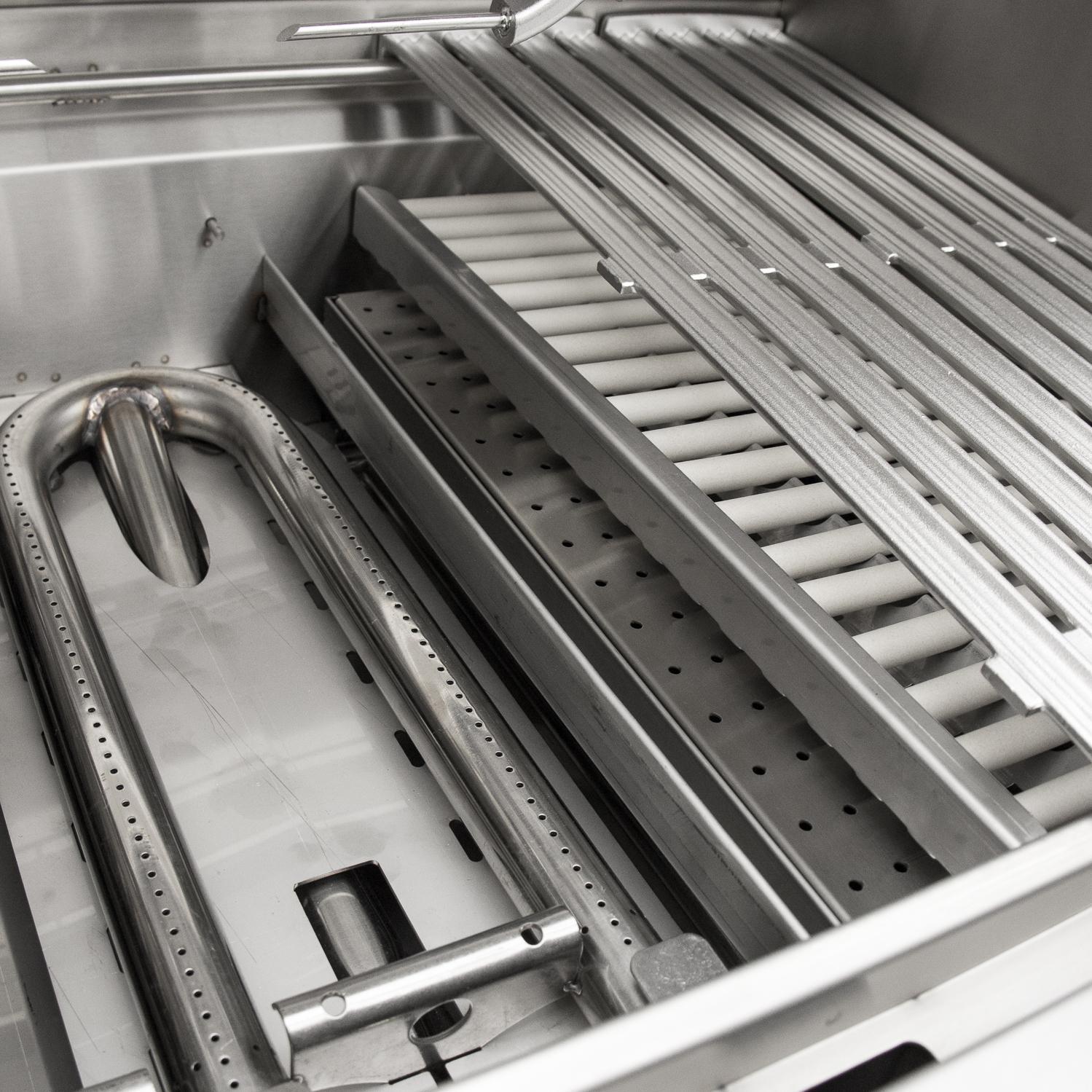 DCS Series 7 48in Built-in Gas Grill with Rotisserie & Double Side Burner BH1-48RS-L IMAGE 4