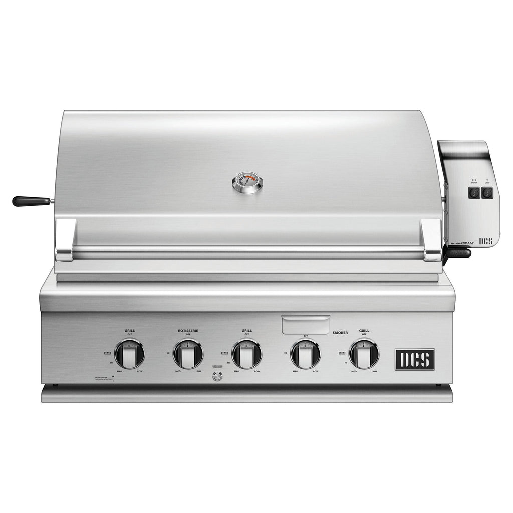  DCS Series 7 36in Built-in Gas Grill with Rotisserie BH1-36R-L IMAGE 1