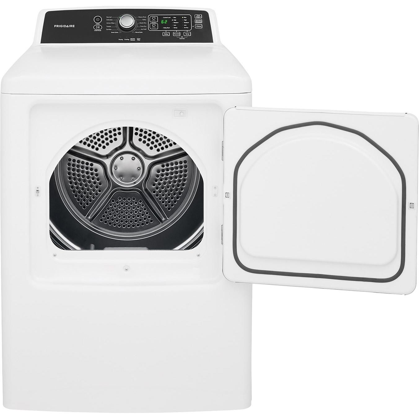  Frigidaire 6.7 cu.ft. Electric Dryer with 10 Dry Cycles FFRE4120SW IMAGE 13