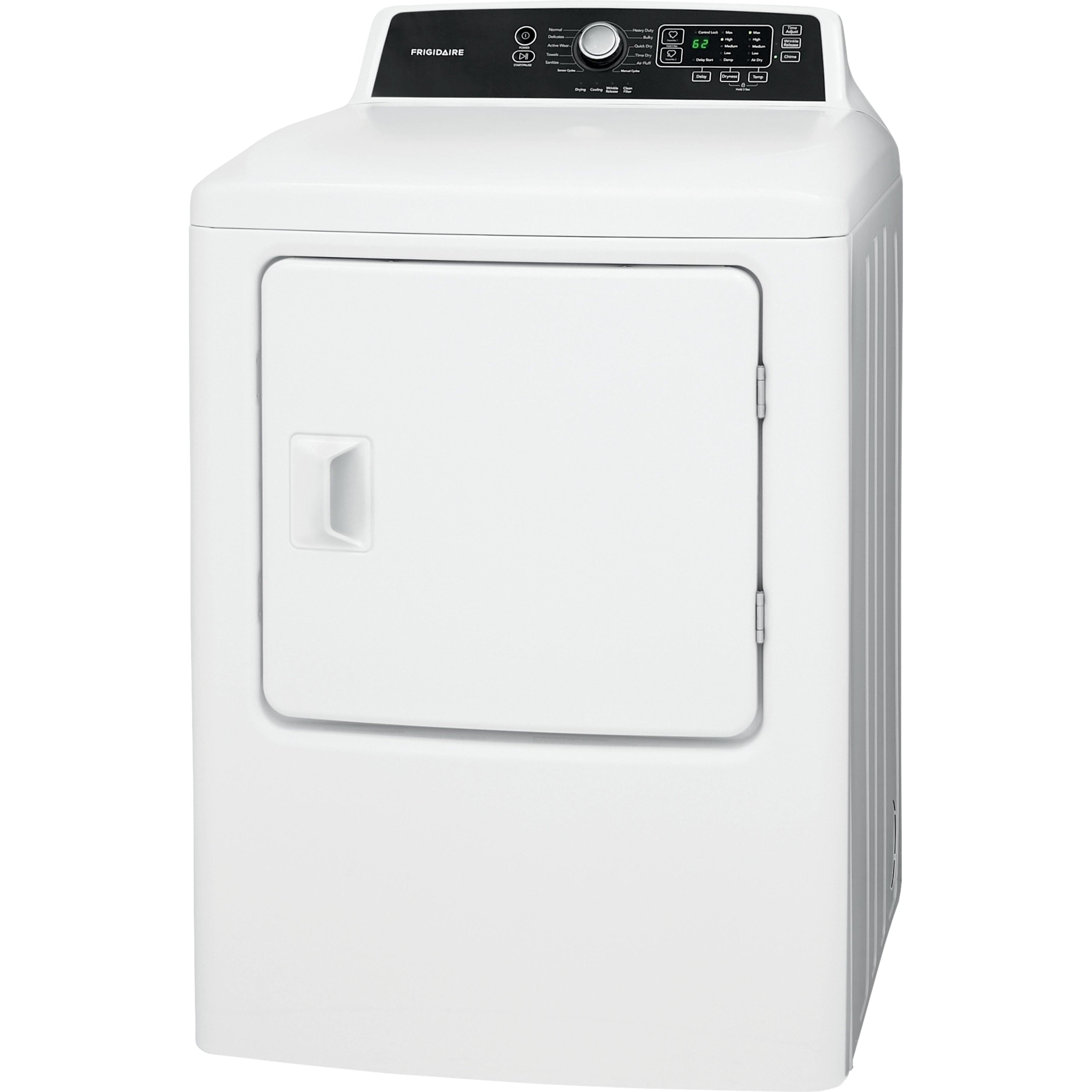  Frigidaire 6.7 cu.ft. Electric Dryer with 10 Dry Cycles FFRE4120SW IMAGE 3
