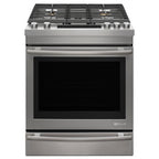  JennAir 30-inch Slide-in Gas Range with DuraFinish™ Protection JGS1450FS IMAGE 1