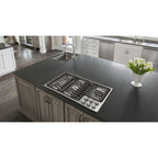  JennAir 36-inch Built-In Gas Cooktop with Downdraft Ventilation System JGD3536GS IMAGE 2