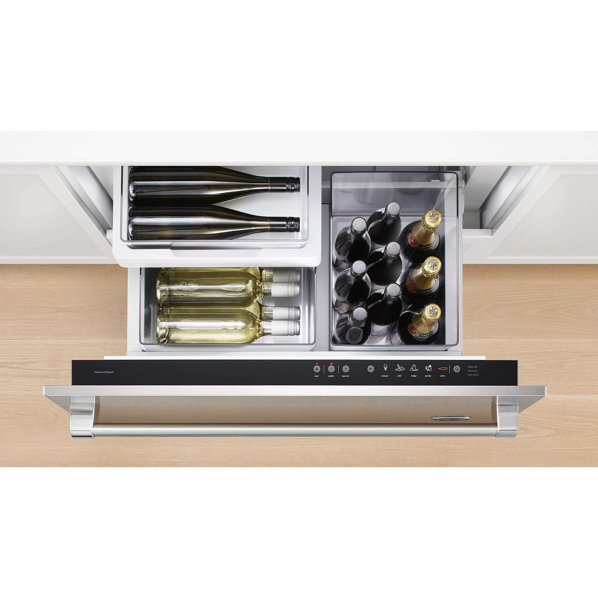 Fisher & Paykel 36-inch 3.1 cu.ft. Built-In Drawer Refrigarator with ActiveSmart™ Technology RB36S25MKIW + RB90/36S IMAGE 6