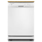  Whirlpool 24-Inch Portable Dishwasher WDP370PAHW IMAGE 1