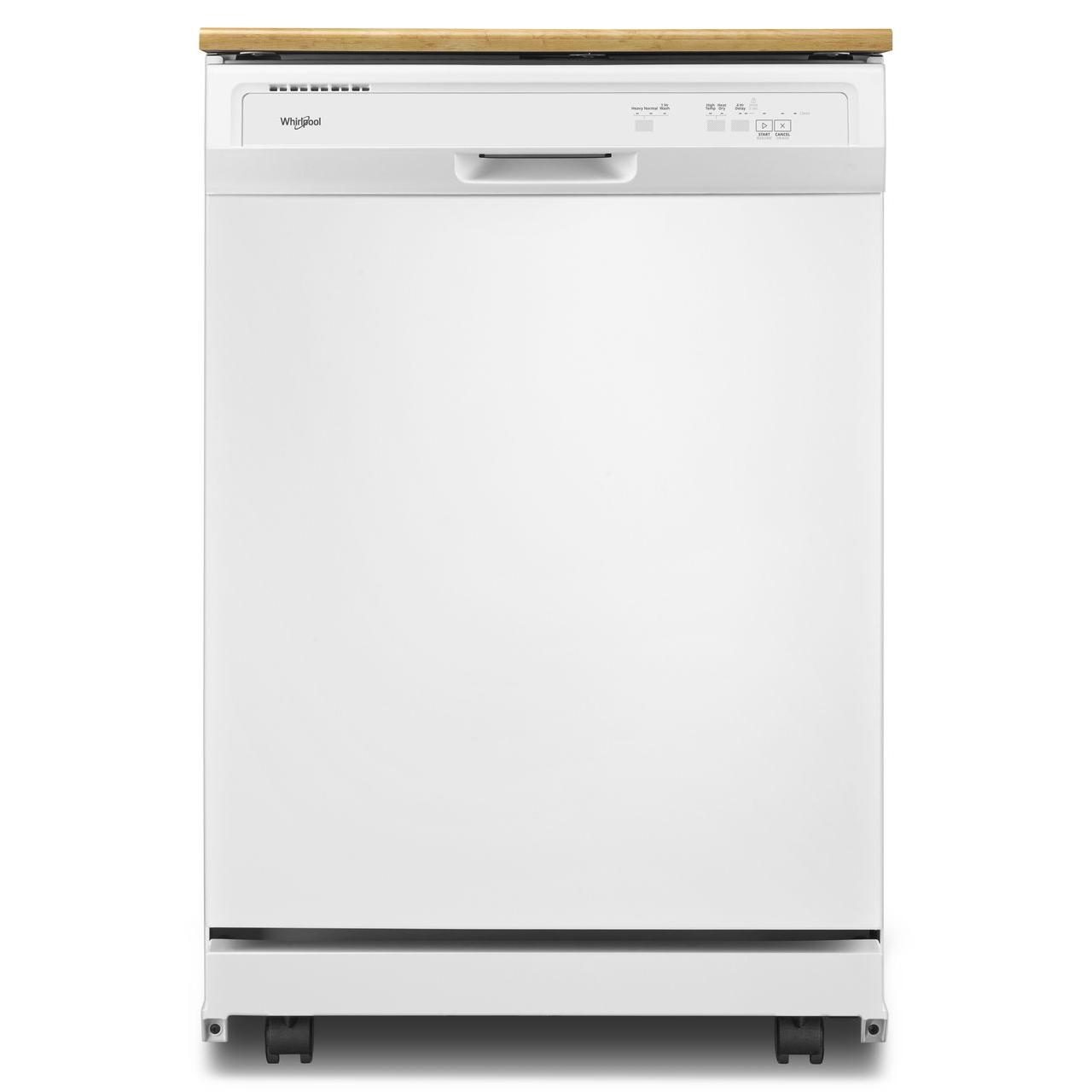  Whirlpool 24-Inch Portable Dishwasher WDP370PAHW IMAGE 1