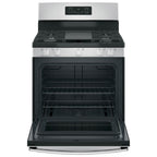  GE 30-inch Freestanding Gas Range with Steam Clean JCGBS66SEKSS IMAGE 2