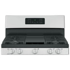  GE 30-inch Freestanding Gas Range with Steam Clean JCGBS66SEKSS IMAGE 4