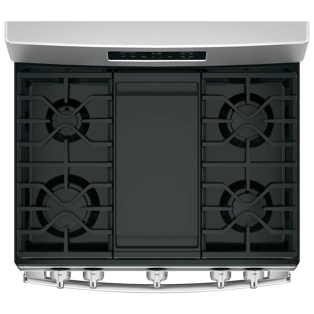  GE 30-inch Freestanding Gas Range with Steam Clean JCGBS66SEKSS IMAGE 5