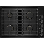  JennAir 30-inch Built-In Gas Cooktop with Downdraft Ventilation System JGD3430GB IMAGE 1