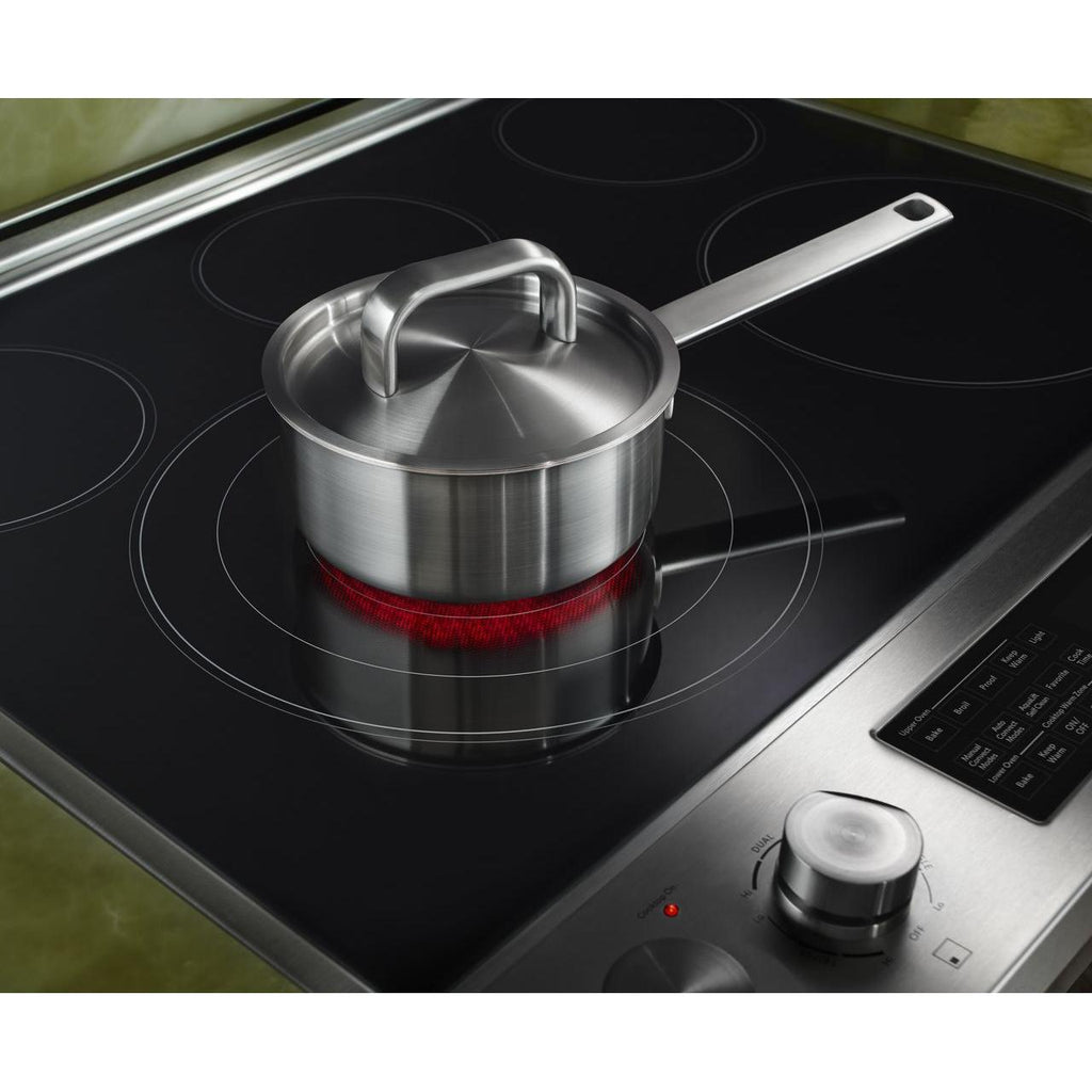  JennAir 30-inch Slide-in Electric Range with Aqualift® Self Cleaning Technology JES1450FS IMAGE 5