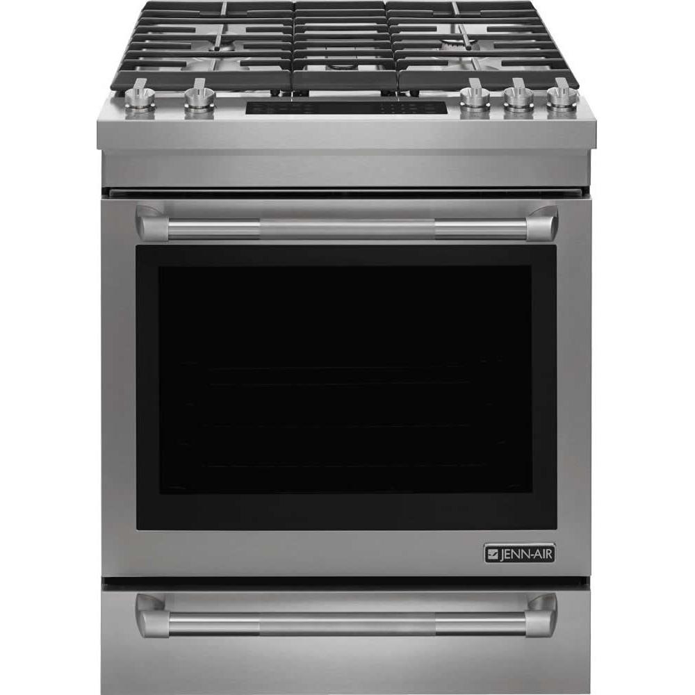  JennAir 30-inch Slide-in Gas Range with DuraFinish™ Protection JGS1450FP IMAGE 1