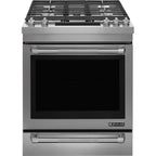  JennAir 30-inch Slide-in Gas Range with DuraFinish™ Protection JGS1450FP IMAGE 1