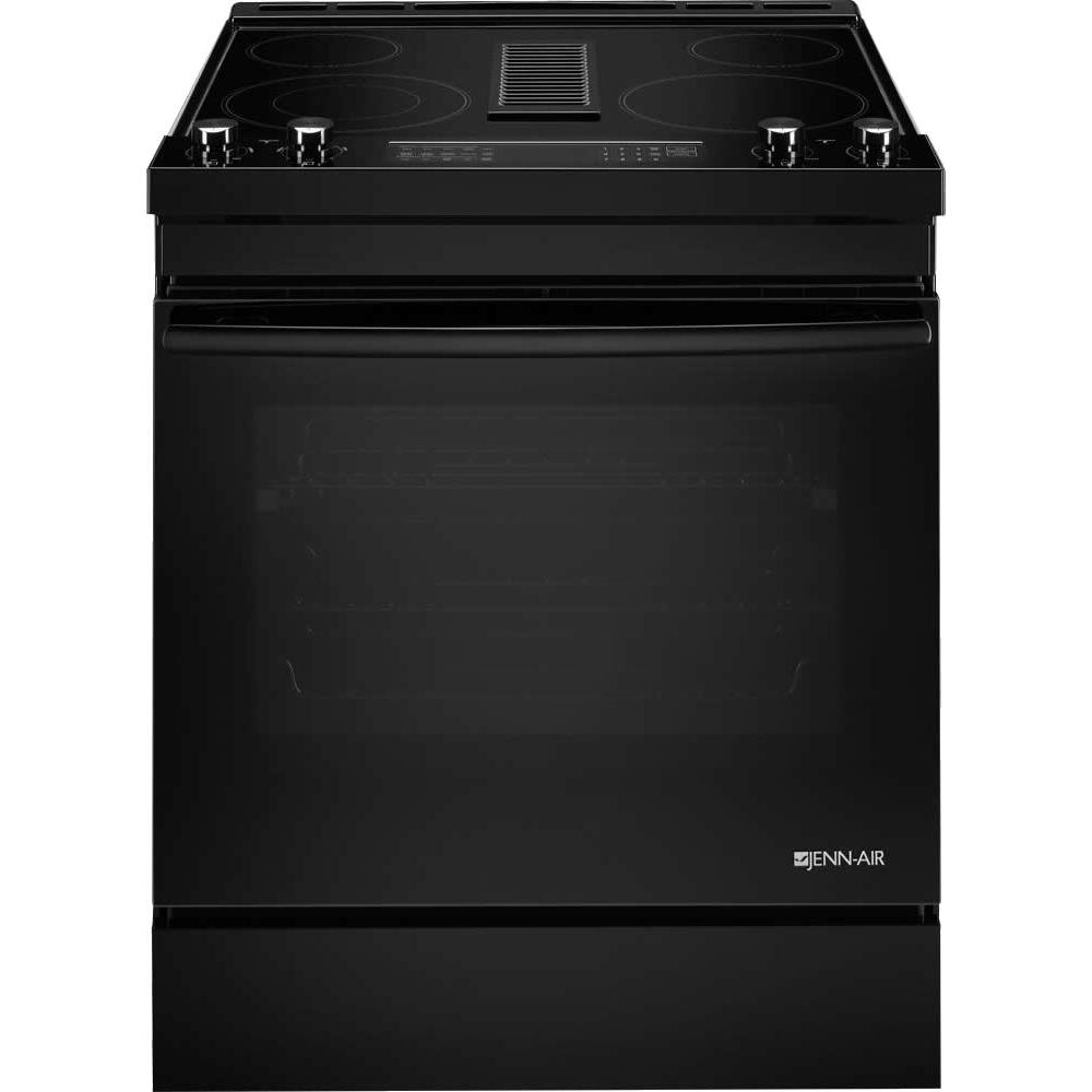  JennAir 30-inch Slide-in Electric Range with Aqualift® JES1750FB IMAGE 1