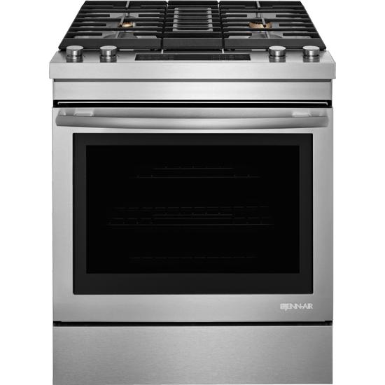  JennAir 30-inch Slide-In Dual-Fuel Range with Downdraft Ventilation JDS1750FS IMAGE 1