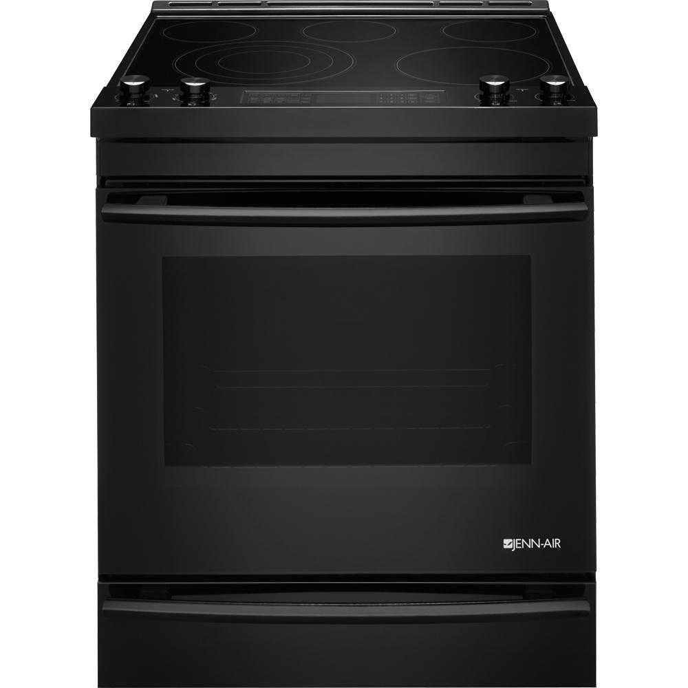  JennAir 30-inch Freestanding Electric Range with Triple-­Choice™ Element JES1450FB IMAGE 1