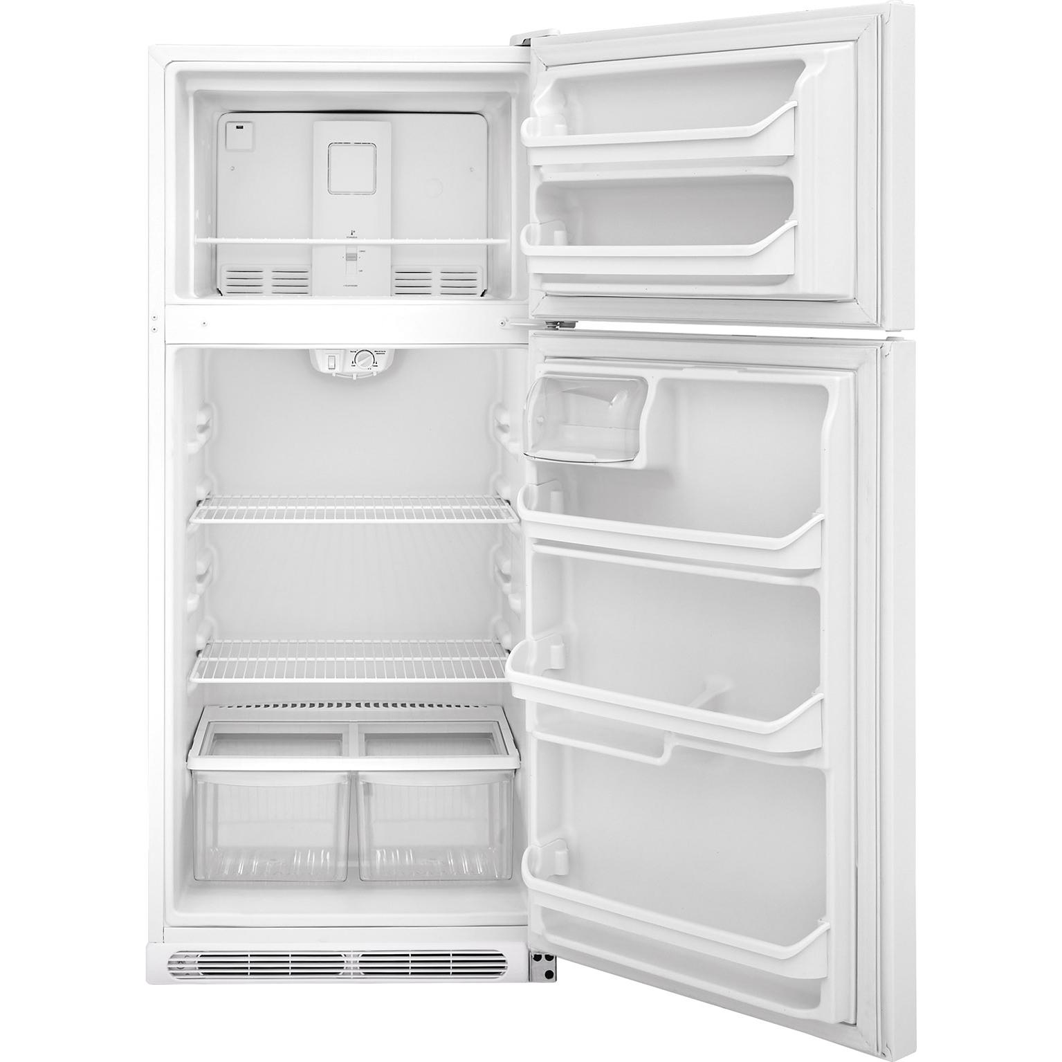  Frigidaire 30-inch, 18 cu. ft. Top Freezer Refrigerator FTMD18P4TW IMAGE 4