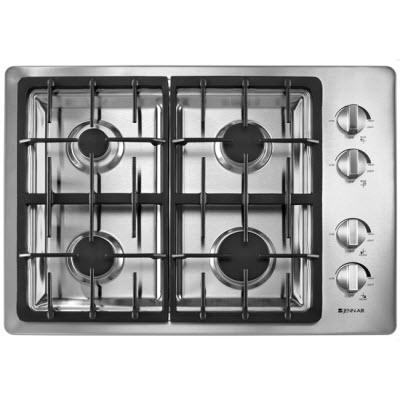  JennAir 30-inch Built-In Gas Cooktop JGC1430ADS IMAGE 1