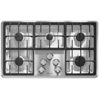  JennAir 36-inch Built-In Gas Cooktop JGC1536ADS IMAGE 1