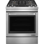  JennAir 30-inch Slide-In Dual-Fuel Range with Downdraft Ventilation JDS1750FP IMAGE 1