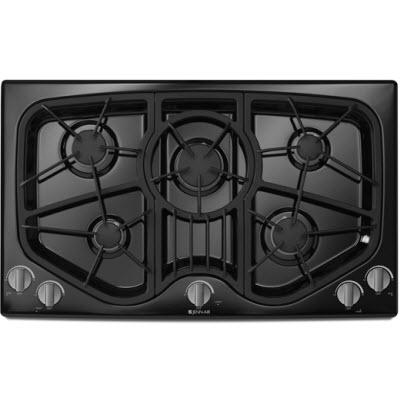  JennAir 36-inch Built-In Gas Cooktop JGC8536BDB IMAGE 1
