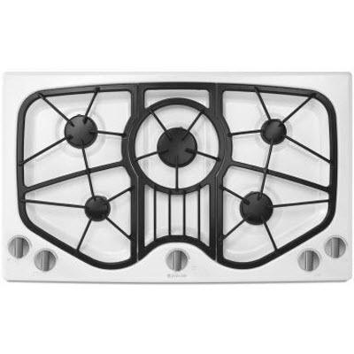  JennAir 36-inch Built-In Gas Cooktop JGC8536BDW IMAGE 1