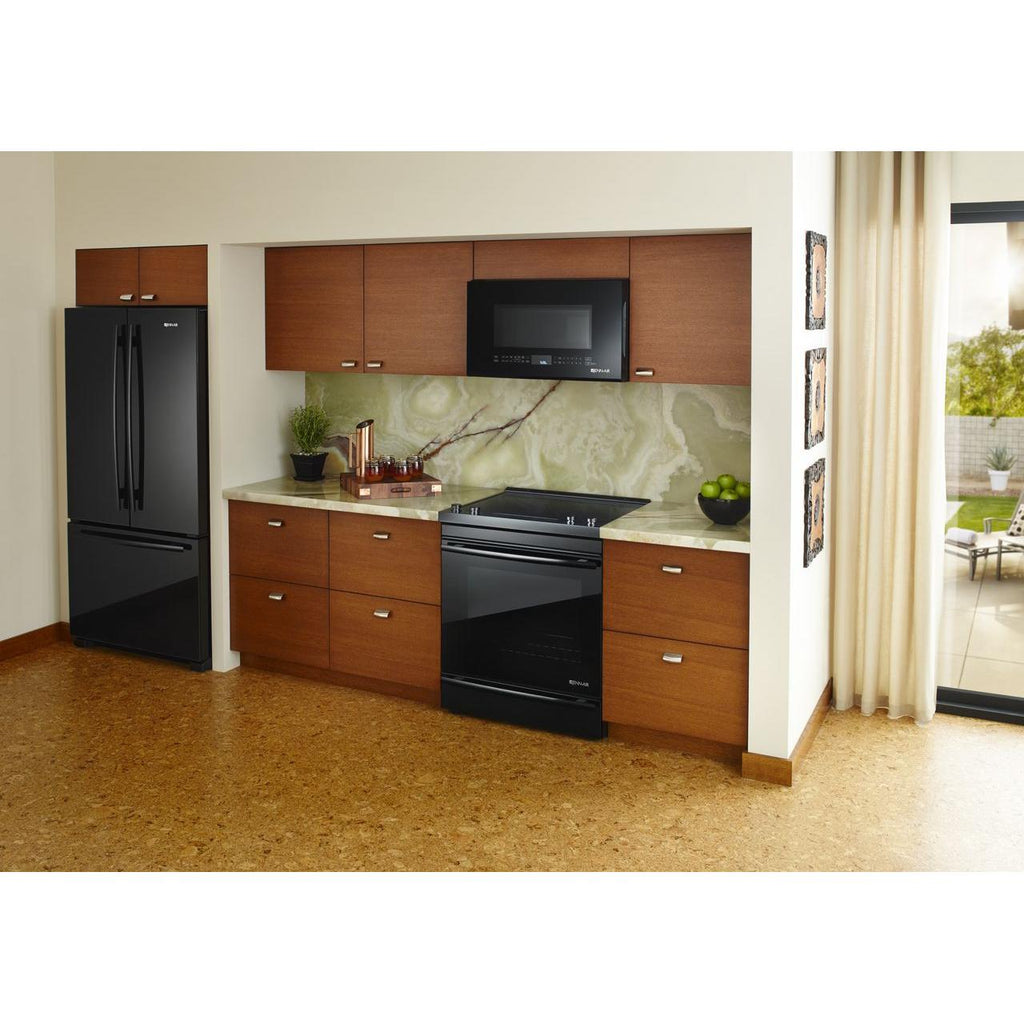  JennAir 30-inch Slide-in Electric Range with Triple-Choice™ Element JES1450CFB IMAGE 2