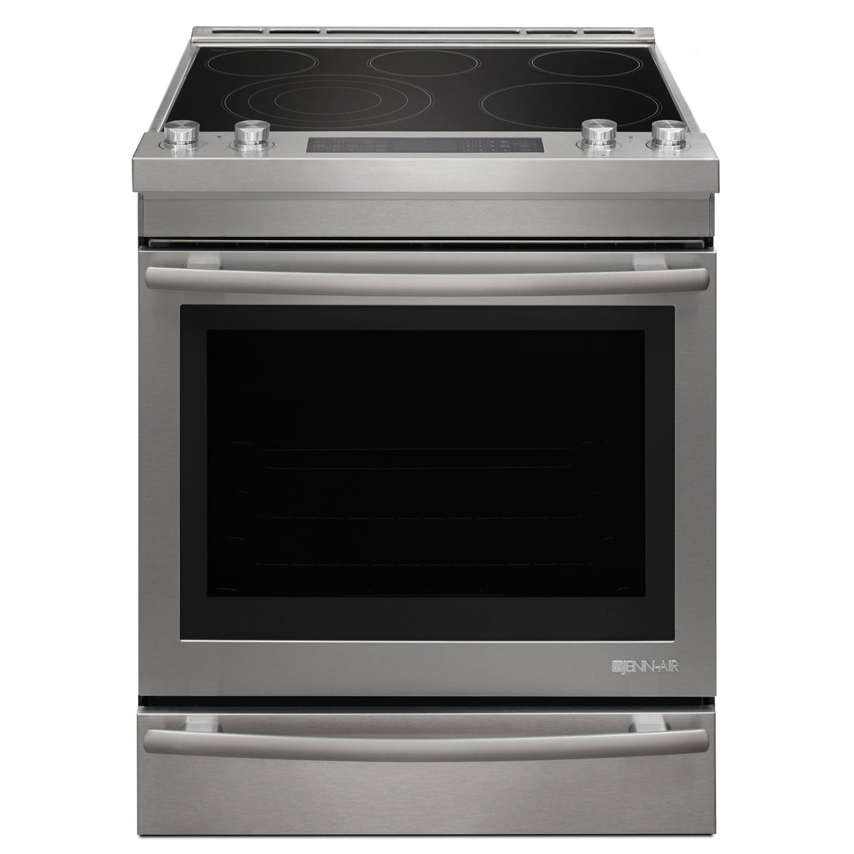  JennAir 30-inch Slide-in Electric Range with Triple-Choice™ Element JES1450CFS IMAGE 1