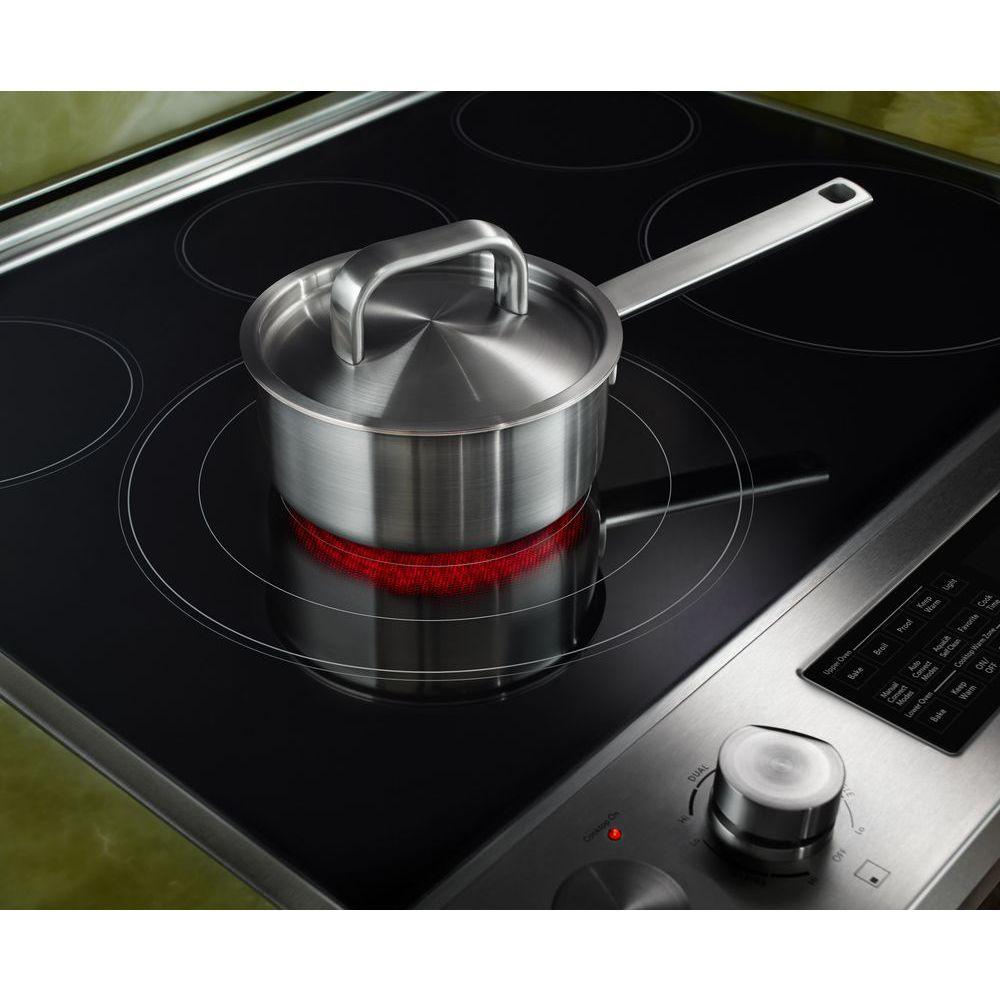  JennAir 30-inch Slide-in Electric Range with Triple-Choice™ Element JES1450CFS IMAGE 4