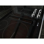  JennAir 36-inch Built-In Electric Cooktop with JX3™ Downdraft Ventilation JED3536GS IMAGE 2