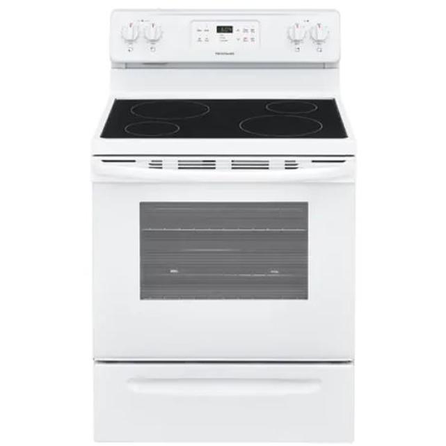  Frigidaire 30-inch Freestanding Electric Range LFEF3018TW IMAGE 1