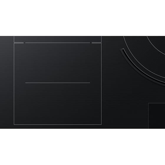  Dacor 30-inch Built-In  Induction Cooktop with Flex Zone™ DTI30M977BB/DA IMAGE 3