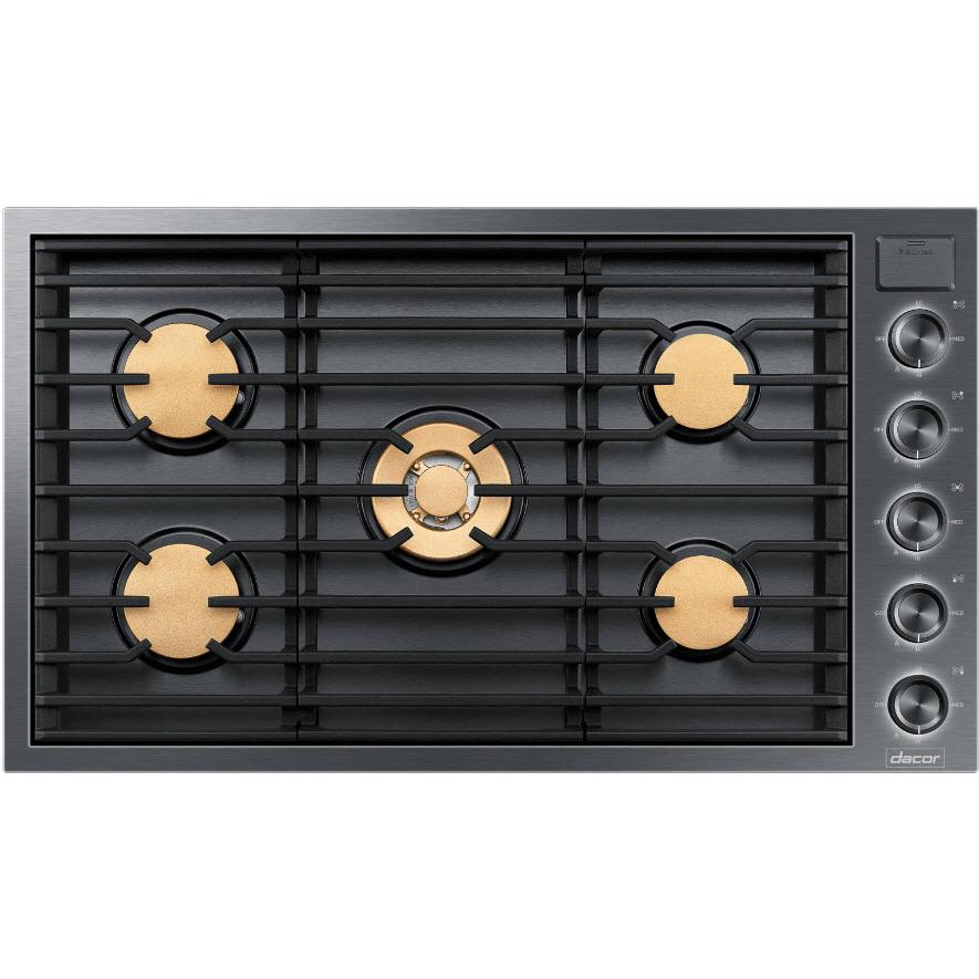  Dacor 36-inch Built-In gaz cooktop DTG36M955FS/DA IMAGE 1