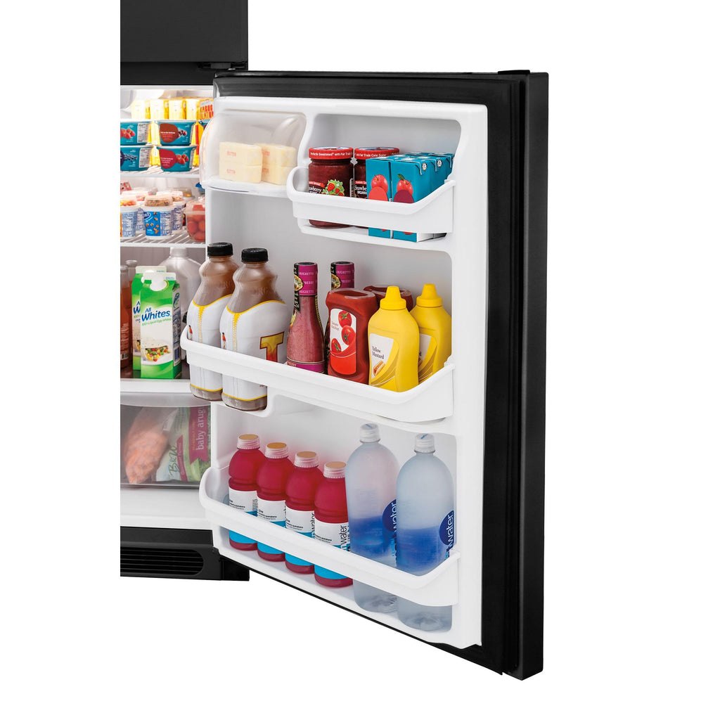  Frigidaire 28-inch, 16.3 cu.ft. Freestanding Top Freezer Refrigerator with Store-More™ Humidity-Controlled Crisper Drawers FFHT1614TB IMAGE 7
