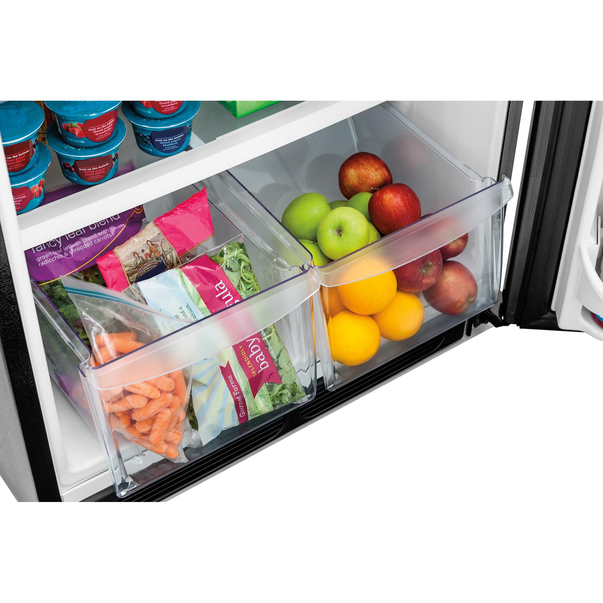  Frigidaire 28-inch, 16.3 cu. ft. Top Freezer Refrigerator FFHT1621TB IMAGE 7