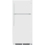 Frigidaire 28-inch, 16.3 cu. ft. Top Freezer Refrigerator FFHT1621TW IMAGE 1