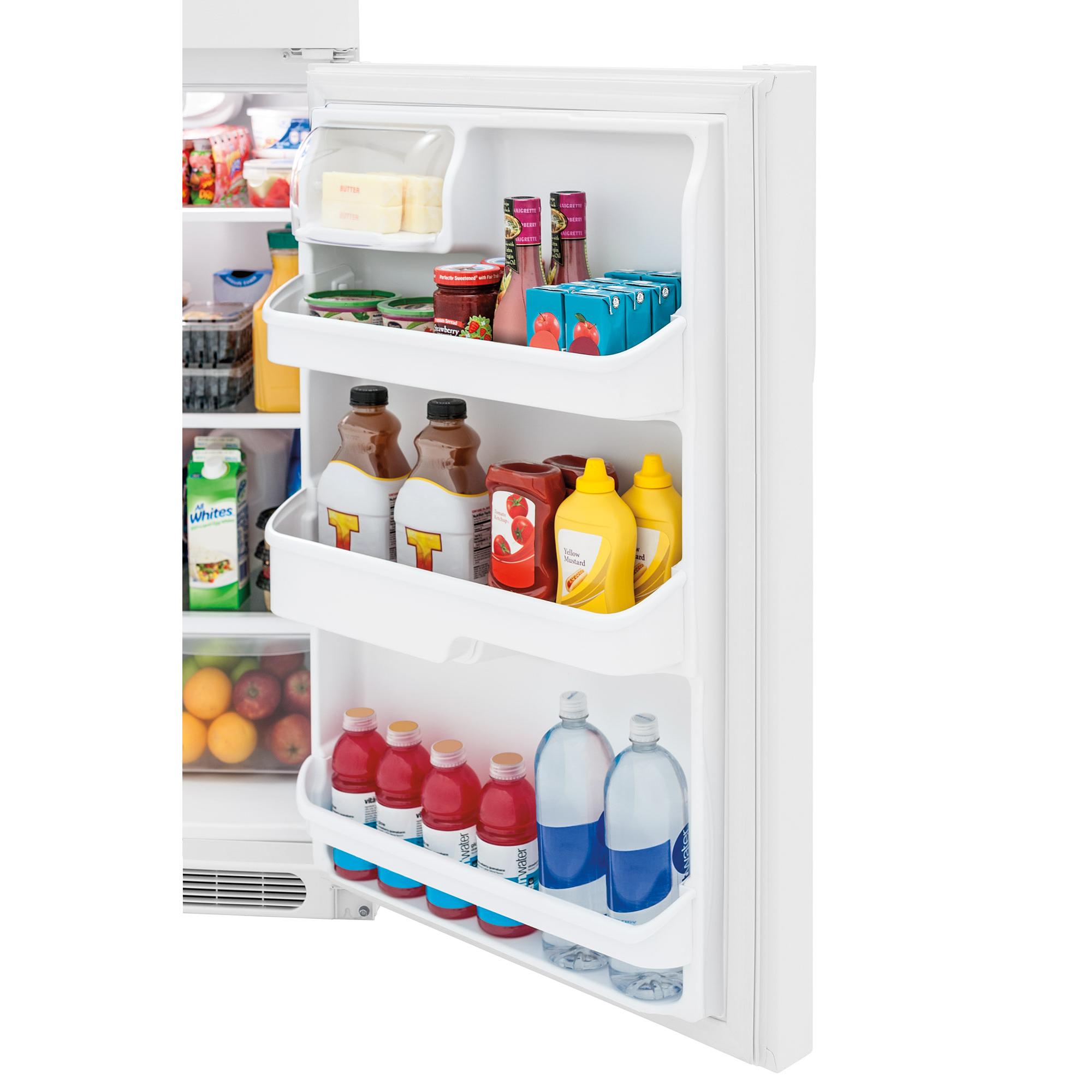  Frigidaire 28-inch, 16.3 cu. ft. Top Freezer Refrigerator FFHT1621TW IMAGE 8