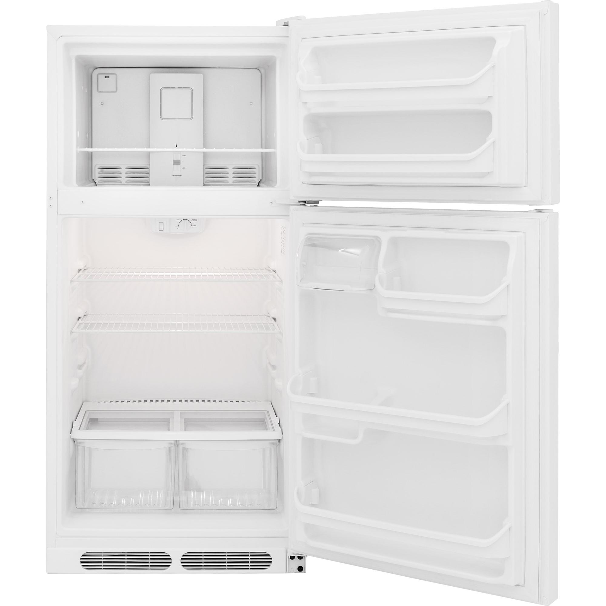  Frigidaire 28-inch, 14.5 cu. ft. Top Freezer Refrigerator FFTR1514TW IMAGE 4